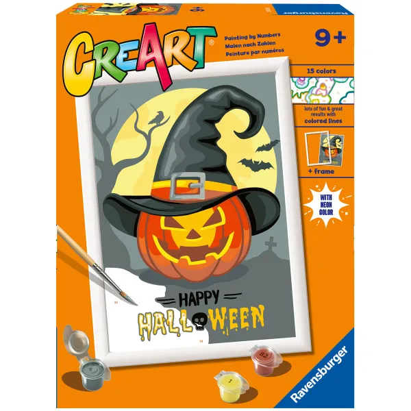 CreArt Wesołego Hall0ween Malowanie Po Numerach Ravensburger 23712
