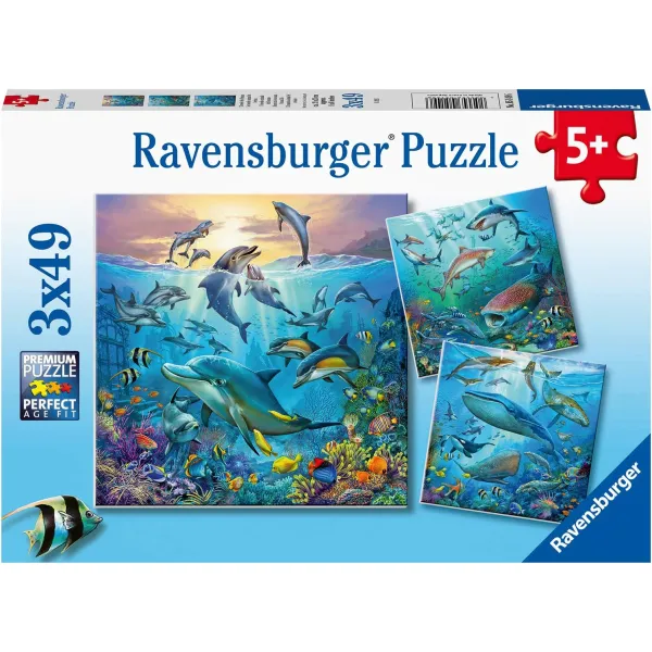 Ravensburger Puzzle Podwodne Życie 05149