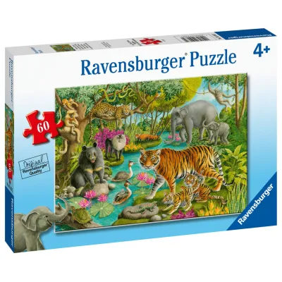 Ravensburger Puzzle Zwierzęta z Indii 05163