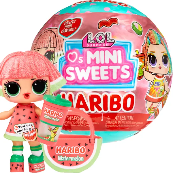 LOL Surprise Loves Mini Sweets Haribo Lalka Kula Niespodzianka 119913