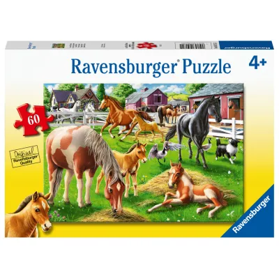Ravensburger Puzzle Szcześliwe Konie 05175