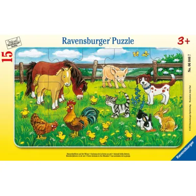 Ravensburger Puzzle Zwierzęta Domowe 06046 Ravensburger Puzzle Zwierzęta Domowe 06046