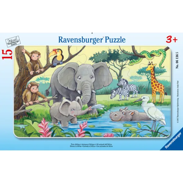 Ravensburger Puzzle Zwierzęta Afryki 06136