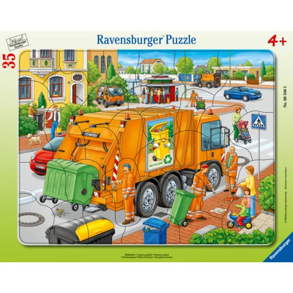 Ravensburger Puzzle Śmieciarka 06346