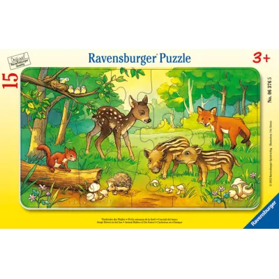 Ravensburger Puzzle Leśne zwierzęta 06376