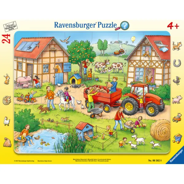Ravensburger Puzzle Moja mała farma 06582