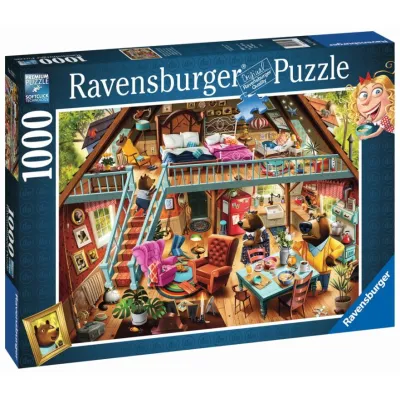 Ravensburger Puzzle 2D Porwanie Złotowłosej 17311