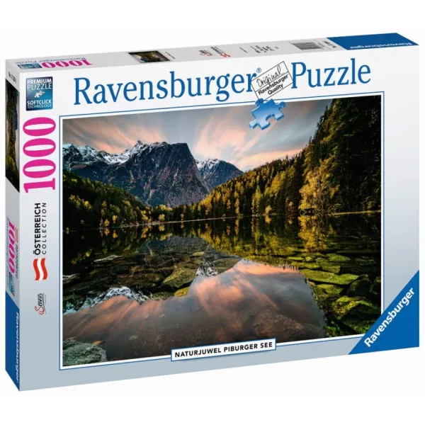 Ravensburger Puzzle 1000 el Jezioro Piburger 17326