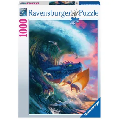 Ravensburger Puzzle 2D 1000el  Wyścig smok 17391