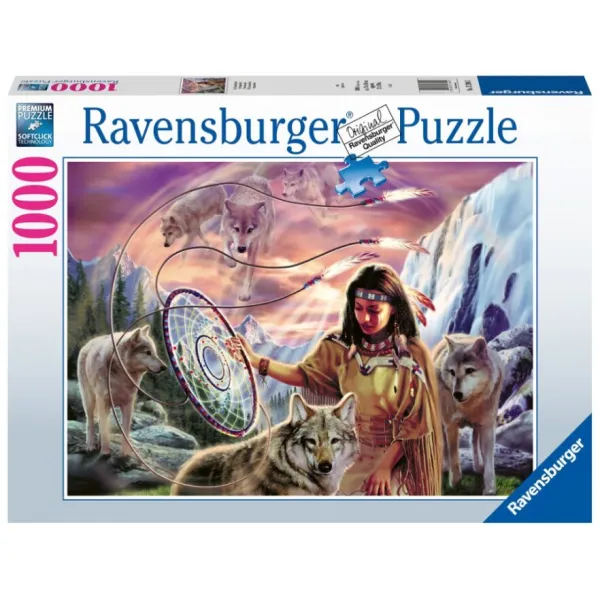 Ravensburger Puzzle 2D 1000 el Łapacz chmur 17394