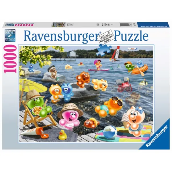 Ravensburger Puzzle 2D Gelini na wakacjach 17396