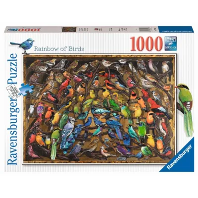 Ravensburger Puzzle 2D Świat Ptaków 17478