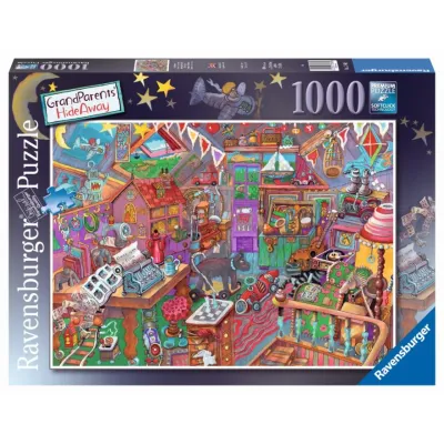 Ravensburger Puzzle 2D 1000 el: Poddasze 17480