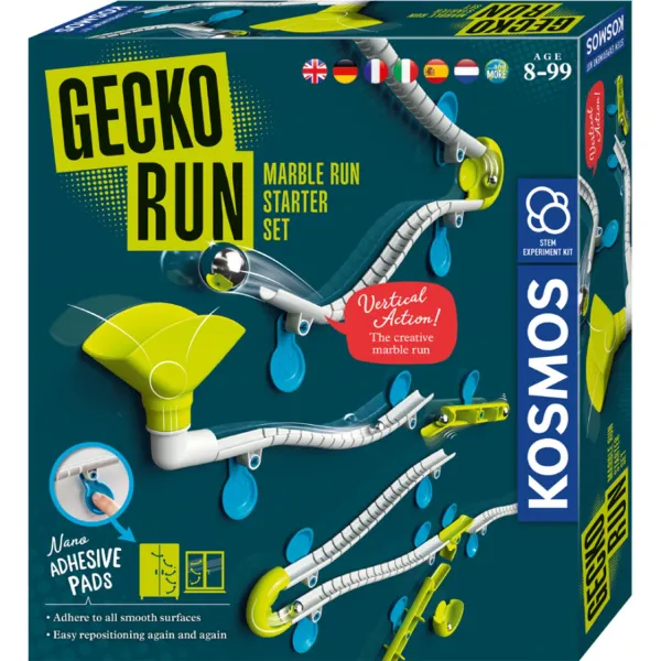 Gecko Run Tor Kulkowy Kulki Zestaw Startowy Kosmos Reklama TV 7288