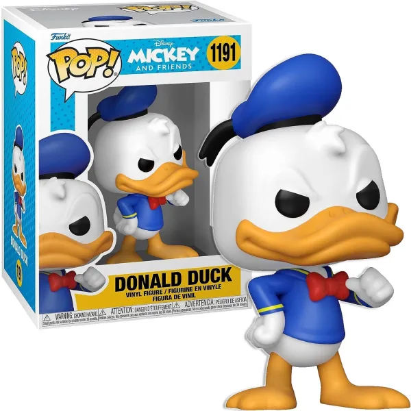 Funko POP! Miki i Przyjaciele Disney Kaczor Donald Figurka Winylowa 1191 59621