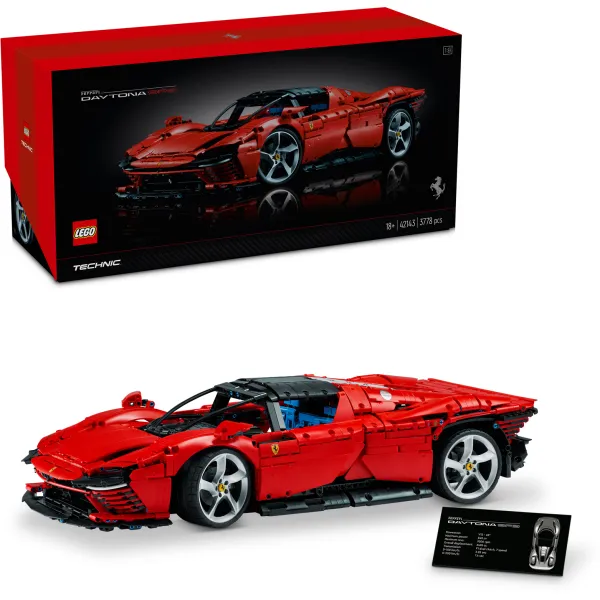 LEGO Technic Ferrari Daytona SP3 Samochód Klocki Zestaw 42143