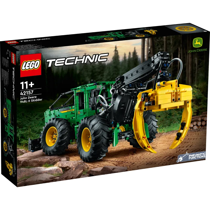 LEGO Technic Ciągnik zrywkowy John Deere 948L-II Pojazd Klocki 42157