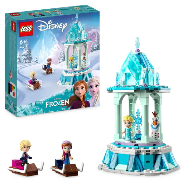 LEGO Disney Magiczna Karuzela Anny i Elzy Zestaw Klocki 43218