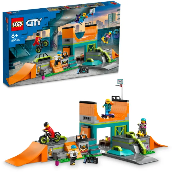 LEGO City Uliczny Skatepark Zestaw Klocki 60364