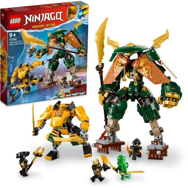 LEGO Ninjago Drużyna Mechów Ninja Lloyda i Arina Zestaw Klocki 71794