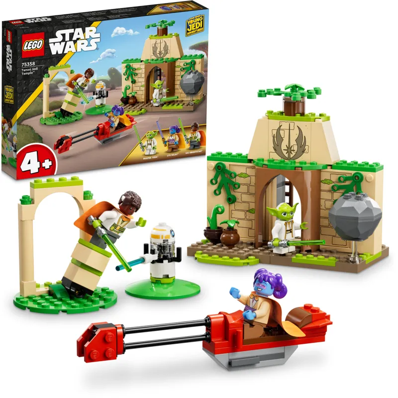 LEGO Star Wars Świątynia Jedi na Tenoo Klocki Zestaw 75358