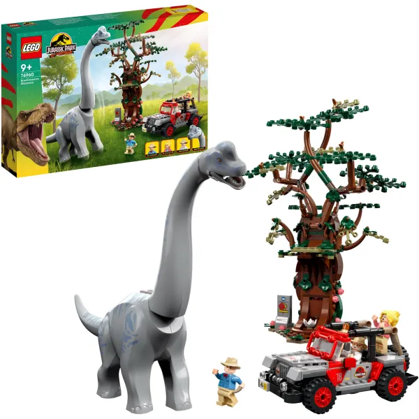 LEGO Jurassic World Odkrycie Brachiozaura Zestaw Klocki 76960