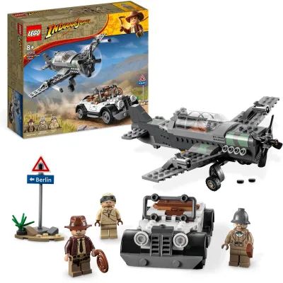 LEGO Indiana Jones Pościg Myśliwcem Zestaw Klocki 77012