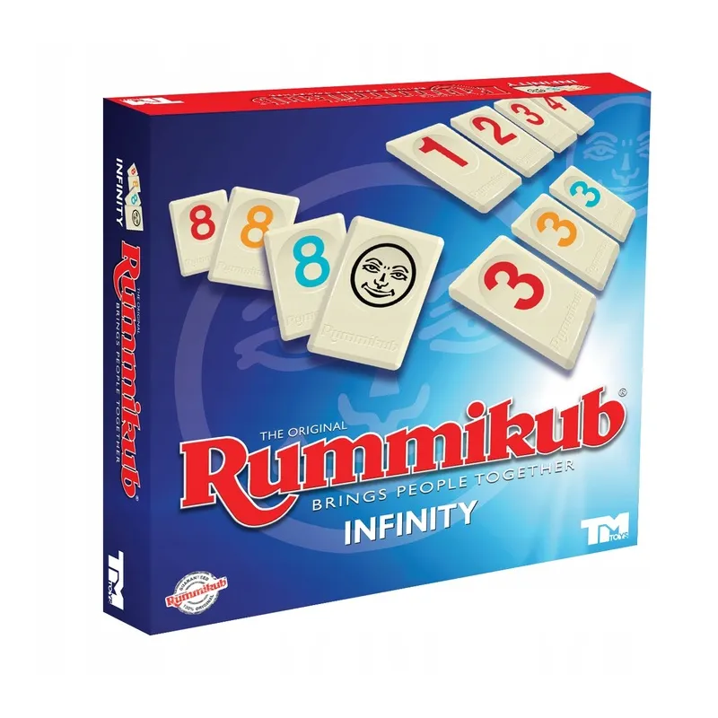 Rummikub Infinity Gra Wersja Słowna Rodzinna 9640