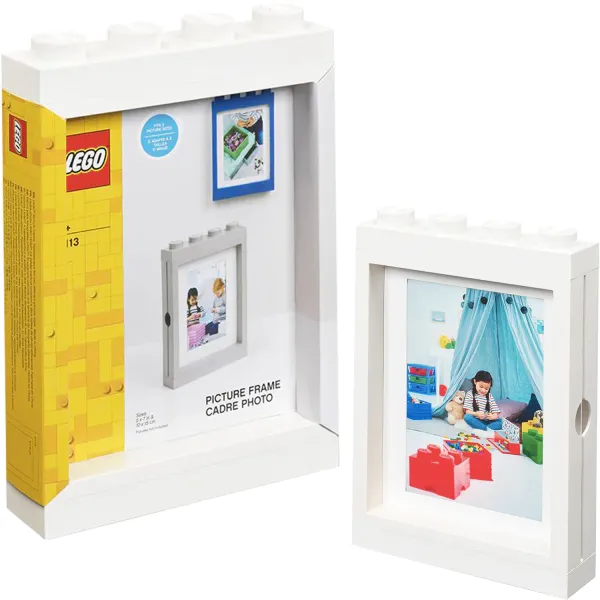 LEGO Ramka Na Zdjęcia z Motywem Klocków Biała 4577