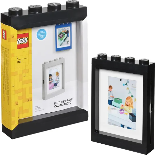 LEGO Ramka Na Zdjęcia z Motywem Klocków Czarna 4393