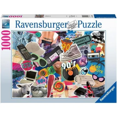 Ravensburger Puzzle 2D 1000 elementów: Lata 90te 17388