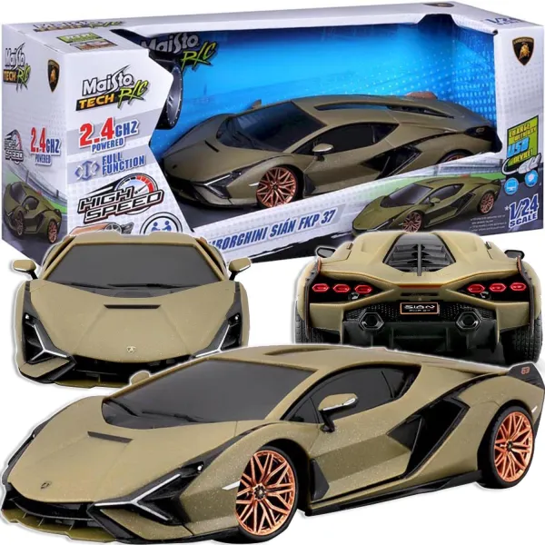Maisto Lamborghini Sian FKP 37 USB 1:24 R/C Samochód Zdalnie Sterowany 82338