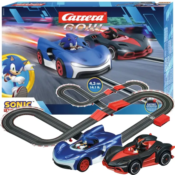 Carrera GO!!! Sonic the Hedgehog Tor 4,3m Auta Zestaw 63520