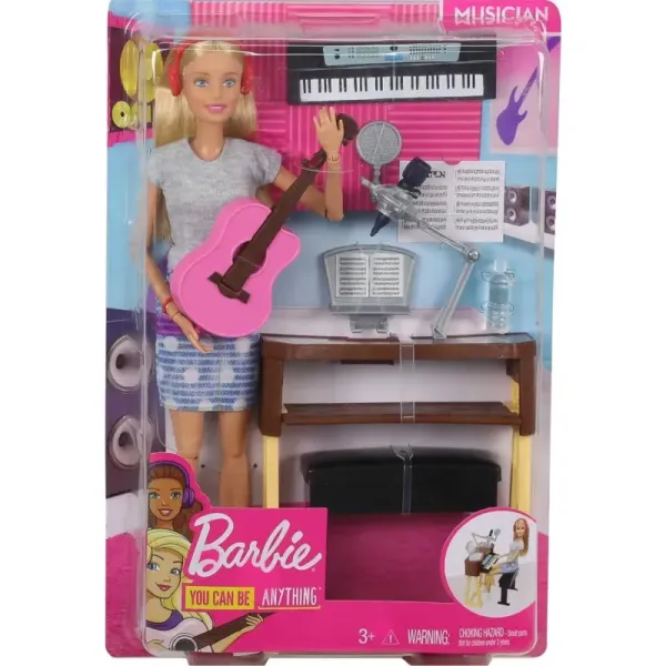 Barbie lalka Muzyk FCP73 Blond