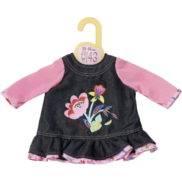 Dolly Moda Strój dla lalek - Sukienka Jeansowa - 871010