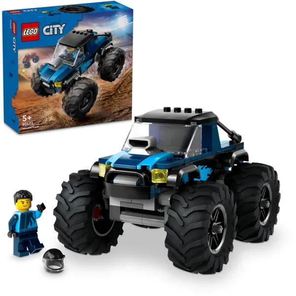 LEGO City Niebieski monster truck Zestaw Klocki 60402