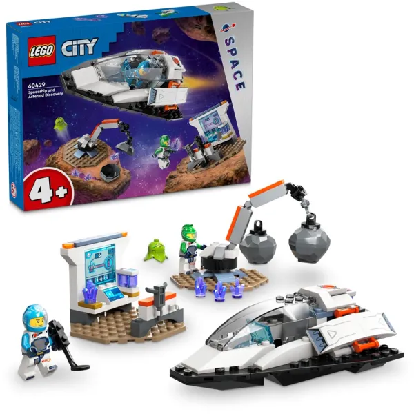 LEGO City Statek kosmiczny i odkrywanie asteroidy Zestaw Klocki 60429