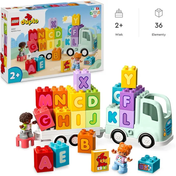 LEGO Duplo ciężarówka z alfabetem 10421