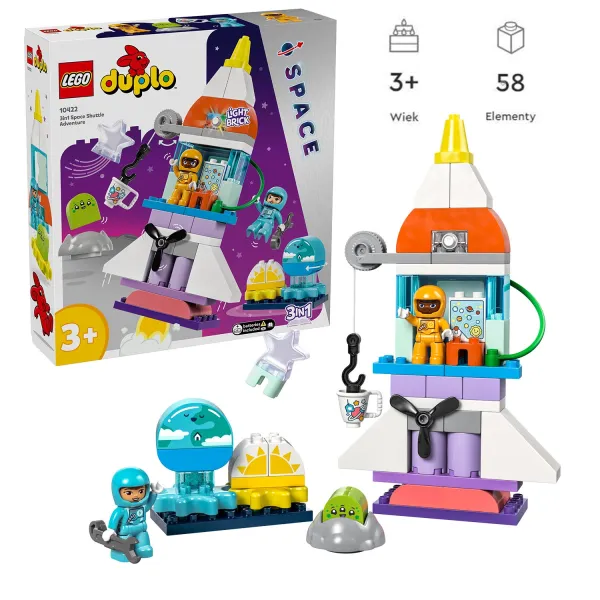 LEGO Duplo Przygoda na promie kosmicznym 10422