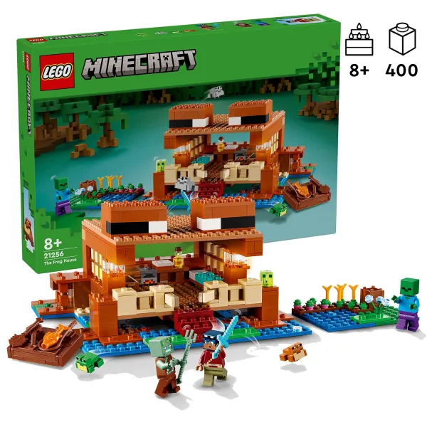 Lego Minecraft Żabi Domek 21256