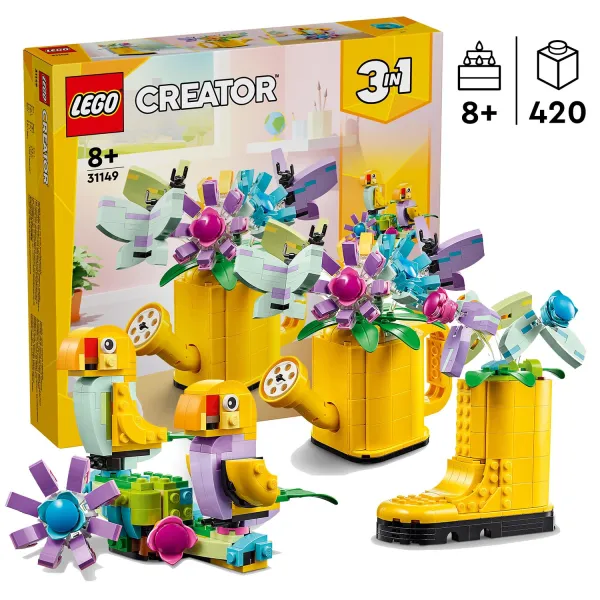 LEGO Creator Kwiaty w konewce 31149