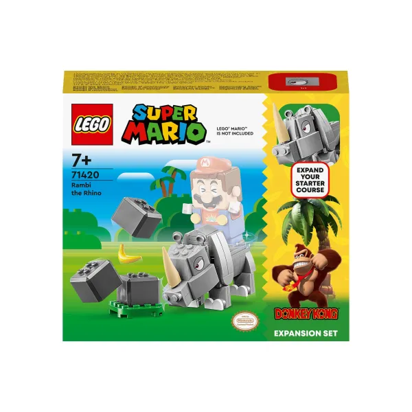 LEGO Super Mario Nosorożec Rambi Zestaw Rozszerzający 71420