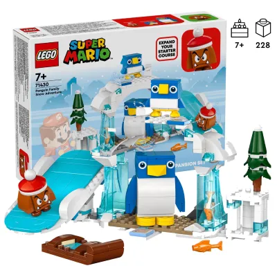 Przeżyj mroźną przygodę z LEGO Super Mario Śniegowa przygoda penguinów 71430