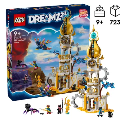 Zawitaj do krainy nocnych marzeń z LEGO DREAMZzz Wieża Piaskina 71477