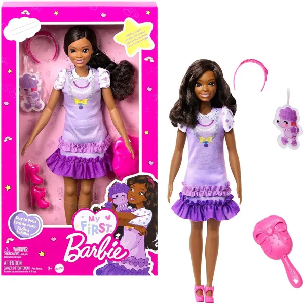 Barbie Moja Pierwsza Lalka Barbie Brooklyn Roberts Zestaw HLL20