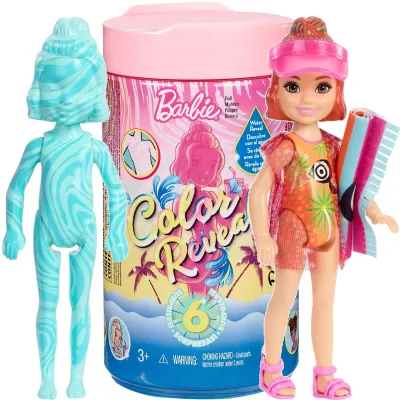 Barbie Color Reveal Lalka Chelsea GWC61