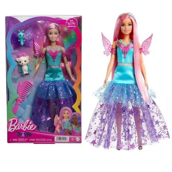 Barbie Magic Lalka Filmowa Malibu HLC31 HLC32