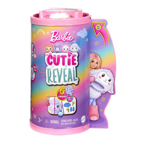 Barbie Cutie Reveal Chelsea Owieczka Seria Słodkie stylizacje HKR18