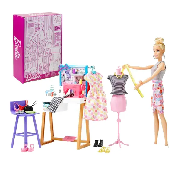 Barbie Kariera Lalka Projektantka i studio mody HDY90