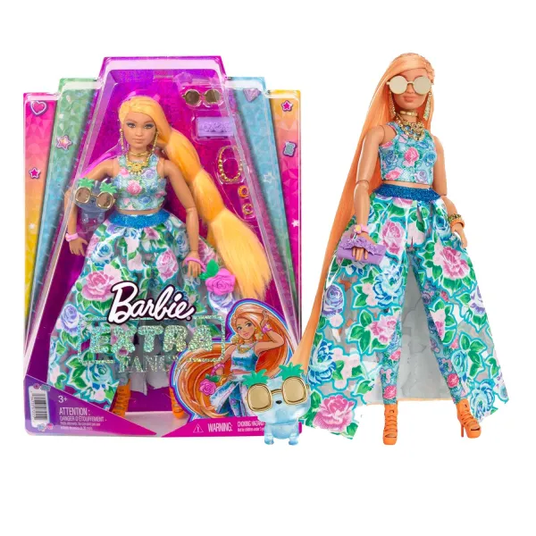 Barbie Extra Fancy Ultramodna Lalka Blondynka i kotek HHN14